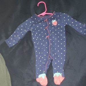 Carters Strawberry Onsie